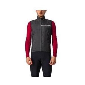 castelli squadra stretch vest zwart  grijs