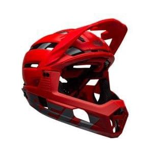 bell super air r mips removable chinstrap helmet red 2022