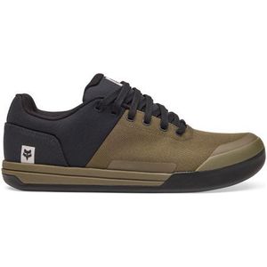 fox union canvas platte pedaalschoenen groen