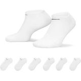 sokken  x6  unisex nike everyday cushioned white
