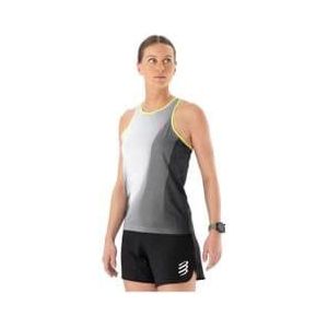 compressport women s performance singlet tank black white