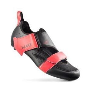 lake tx223 air triathlon schoenen zwart rood