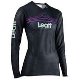 leatt mtb gravity 4 0 lange mouw trui zwart paars