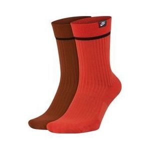 nike snkr essential multi color red sokken  2x