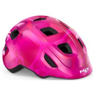 met hoera mips kinderhelm glimmend roze