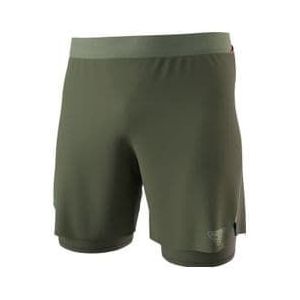 dynafit alpine pro khaki heren 2 in 1 shorts