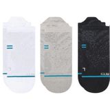 stance run light tab socks  3 pack  black grey white