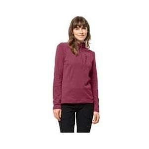 jack wolfskin kolbenberg hz women s fleece purple