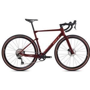gravel bike bh gravel x carbon 3 0 shimano grx 12v 700 mm rood oranje 2024