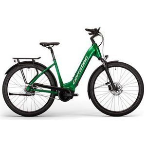 corratec e power trekking 28 p6 8s wave elektrische hybride fiets shimano nexus 8s 625 wh 700 mm groen 2023