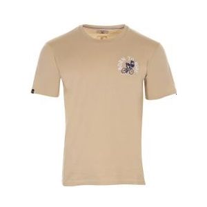 lebram born to ride t shirt beige