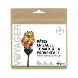 voyager freeze dried meals pasta in tomatensaus provencale 90g