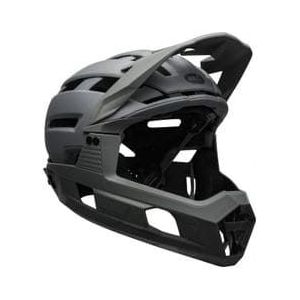 bell super air r mips removable chinstrap helmet grey 2022