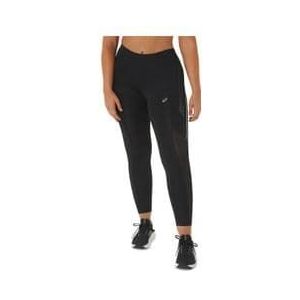 asics run icon long tights dames zwart