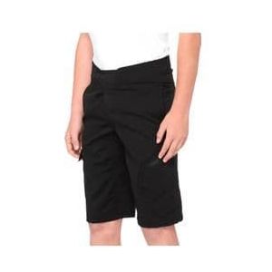 100  ridecamp kids shorts black
