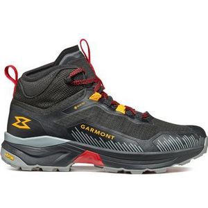 garmont 9 81 engage mid gore tex wandelschoenen zwart rood