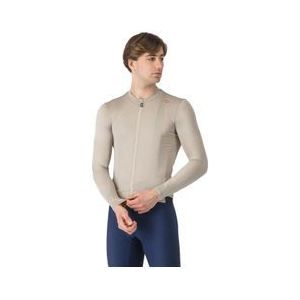 castelli espresso heren trui met lange mouwen beige zwart