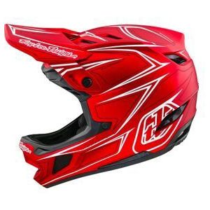 troy lee designs d4 composite mips volgelaatshelm rood