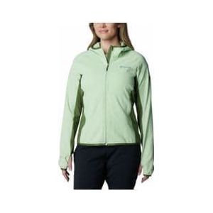 columbia spectre ridge green women s hooded fleece