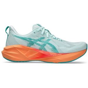 chaussures running asics novablast 5 bleu orange homme