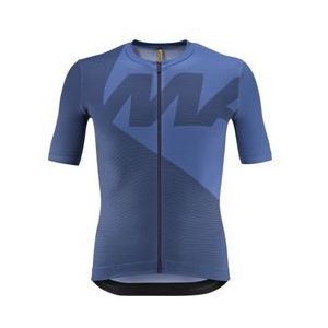 Mavic - Icon Graphic - Trainingstrui - Blauw - Korte Mouwen - UPF 50