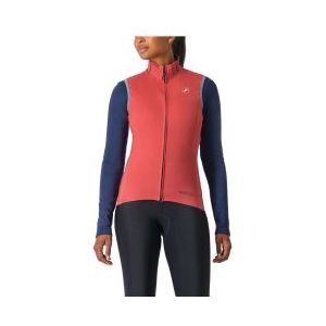 dames castelli perfetto ros 2 mouwloos vest rood