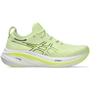 asics gel nimbus 26 hardloopschoenen groen geel heren