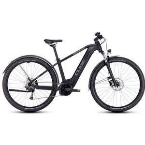 cube reactie hybride performance 625 allroad elektrische hardtail mtb shimano alivio 9s 625 wh 27 5  zwart 2023