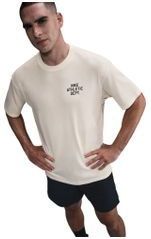 Nike - Max90 - T-shirt - Beige - Korte Mouwen - Heren