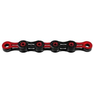 kmc dlc11 118 link 11v black red chain