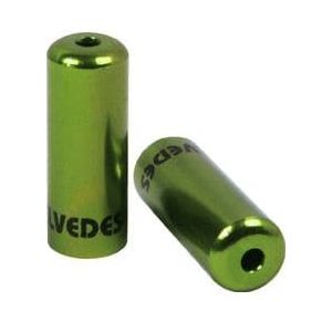 elvedes aluminium rembehuizing eindkappen 4 2 mm groen x10