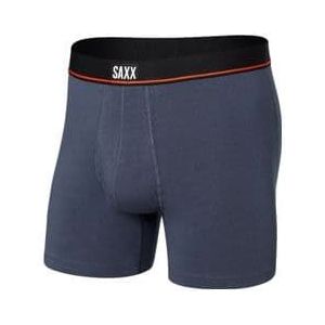 saxx non stop stretch katoen boxer blauw