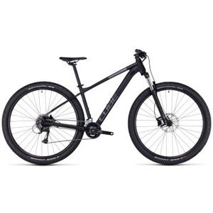 cube aim race hardtail mtb shimano acera altus 8s 27 5  zwart 2023