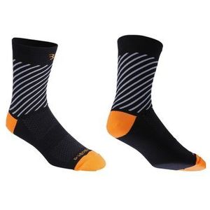 bbb thermofeet sokken zwart oranje