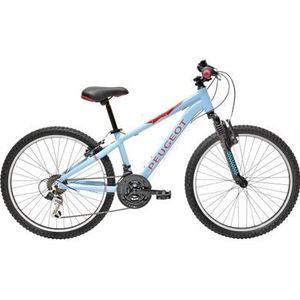 semi stijve mountainbike voor kinderen peugeot jm 24 shimano 6v 24  blauw 9  12 jaar