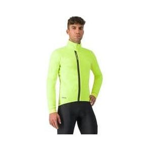 castelli entrata long sleeve jacket yellow