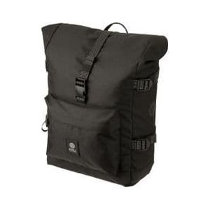 agu h2o roll top ii single bike bag urban 14l black