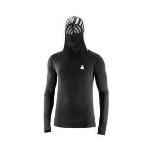compressport 3d thermo ironman dazzle hooded jacket black