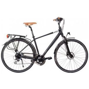 bicyklet leon stadsfiets shimano acera altus 8s 700 mm zwart mat