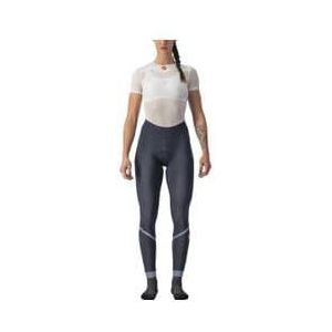 castelli velocissima women s long tights blue grey silver