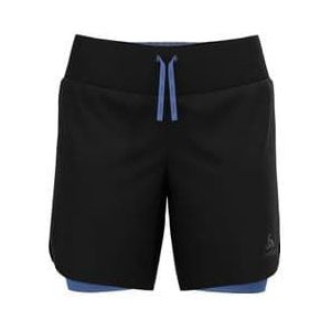 odlo x alp women s trail short zwart paars