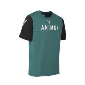 animoz wild short sleeved jersey green