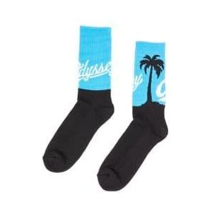 odyssey coast crew sokken zwart  blauw