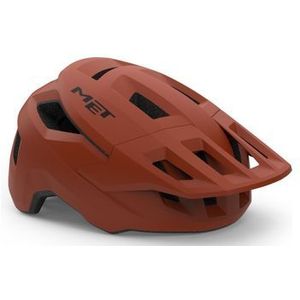 met shelter mtb helm bruin