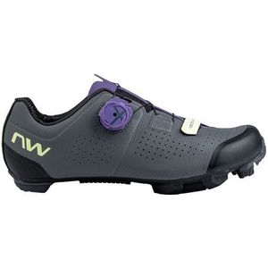 northwave razer mtb schoenen grijs paars dames