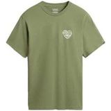 vans no players t shirt groen  wit