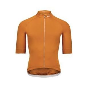 poc thermal lite jersey met korte mouwen bruin