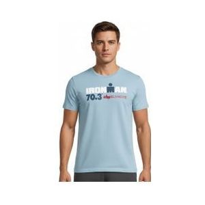 ironman 70 3 elsinore heren hemelsblauw korte mouw t shirt