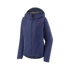 patagonia dirt roamer jas vrouwen waterdicht jas blauw