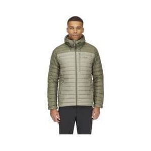 rab microlight alpine jacket groen